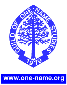Logo of Guild of One-Name Studies