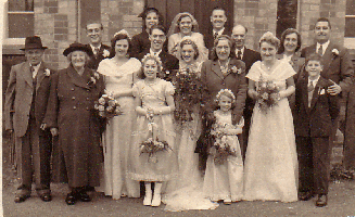 Marriage of Reg & June Beckingham 1953